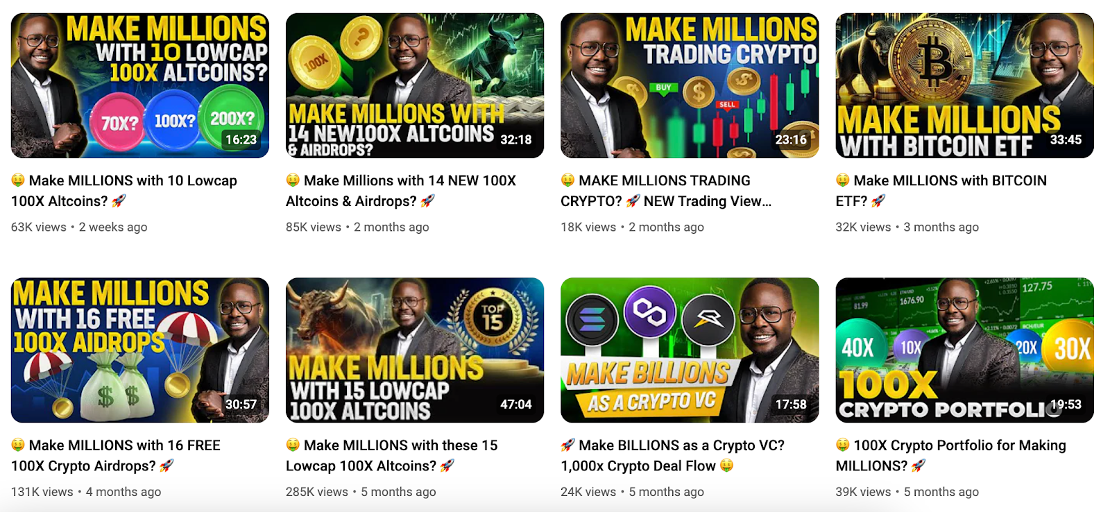 Token Metric's YouTube Channel