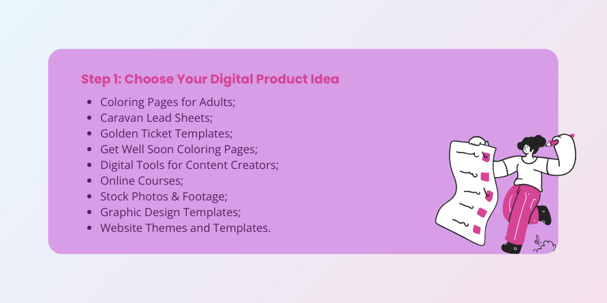 types of digital products