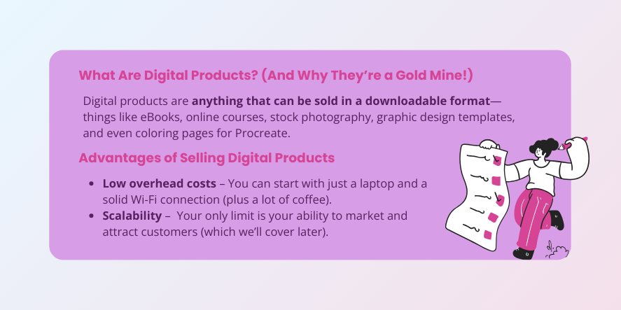 digital products sell online