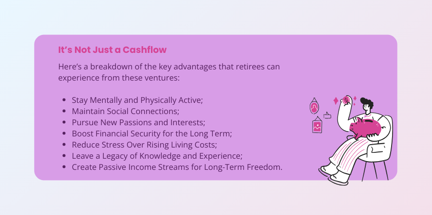benefits of side business in retirement